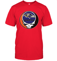 Baltimore Ravens Grateful Dead Steal Your Face NFL Football Mens T-Shirt Mens T-Shirt - VeigarTee