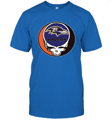 Baltimore Ravens Grateful Dead Steal Your Face NFL Football Mens T-Shirt Mens T-Shirt - VeigarTee