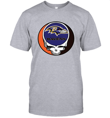 Baltimore Ravens Grateful Dead Steal Your Face NFL Football Mens T-Shirt Mens T-Shirt - VeigarTee