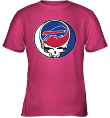 Buffalo Bills Grateful Dead Steal Your Face NFL Football Youth T-Shirt Youth T-Shirt - VeigarTee