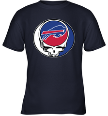 Buffalo Bills Grateful Dead Steal Your Face NFL Football Youth T-Shirt Youth T-Shirt - VeigarTee