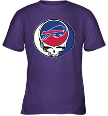 Buffalo Bills Grateful Dead Steal Your Face NFL Football Youth T-Shirt Youth T-Shirt - VeigarTee