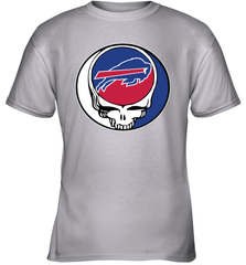 Buffalo Bills Grateful Dead Steal Your Face NFL Football Youth T-Shirt Youth T-Shirt - VeigarTee