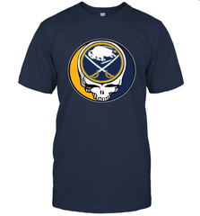 Buffalo Sabres Grateful Dead Steal Your Face Hockey NHL Mens T-Shirt Mens T-Shirt - VeigarTee