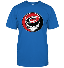Carolina Hurricanes Grateful Dead Steal Your Face Hockey NHL Mens T-Shirt Mens T-Shirt - VeigarTee