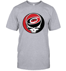 Carolina Hurricanes Grateful Dead Steal Your Face Hockey NHL Mens T-Shirt Mens T-Shirt - VeigarTee
