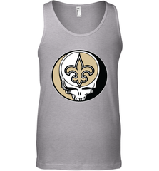 New Orleans Saints Grateful Dead Steal Your Face NFL Football Mens Tank Top Mens Tank Top - VeigarTee