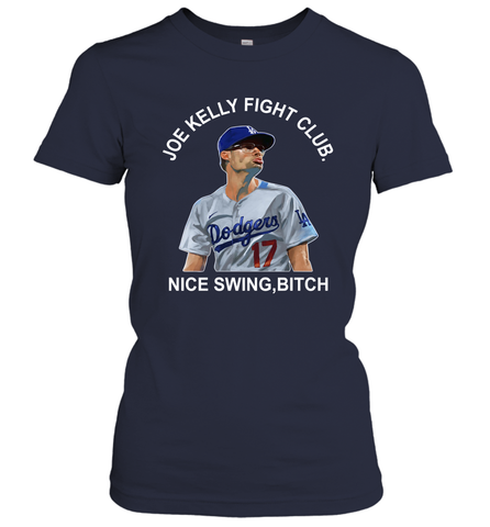 Joe Kelly Fight Club Nice Swing Bitch Womens T-Shirt