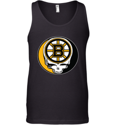 Boston Bruins Grateful Dead Steal Your Face Hockey NHL Mens Tank Top