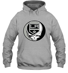 Los Angeles Kings Grateful Dead Steal Your Face Hockey NHL Adult Hoodie Sweatshirt Adult Hoodie Sweatshirt - VeigarTee