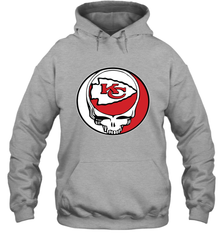 Kansas City Chiefs Grateful Dead Steal Your Face NFL Football Adult Hoodie Sweatshirt Adult Hoodie Sweatshirt - VeigarTee