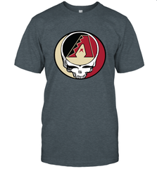 Arizona Diamondbacks Grateful Dead Steal Your Face Baseball Mens T-Shirt Mens T-Shirt - VeigarTee