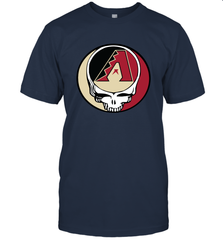 Arizona Diamondbacks Grateful Dead Steal Your Face Baseball Mens T-Shirt Mens T-Shirt - VeigarTee