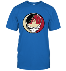 Arizona Diamondbacks Grateful Dead Steal Your Face Baseball Mens T-Shirt Mens T-Shirt - VeigarTee