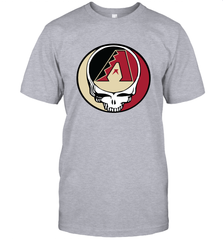 Arizona Diamondbacks Grateful Dead Steal Your Face Baseball Mens T-Shirt Mens T-Shirt - VeigarTee