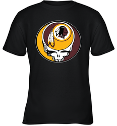 Washington Redskins Grateful Dead Steal Your Face NFL Football Youth T-Shirt