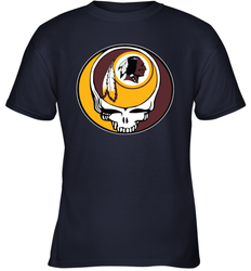 Washington Redskins Grateful Dead Steal Your Face NFL Football Youth T-Shirt