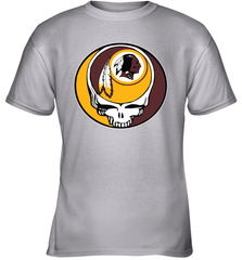 Washington Redskins Grateful Dead Steal Your Face NFL Football Youth T-Shirt Youth T-Shirt - VeigarTee