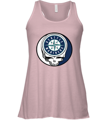 Seattle Mariners Grateful Dead Steal Your Face Baseball Womens Racerback Tank Top Womens Racerback Tank Top - VeigarTee