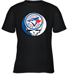 Toronto Blue Jays Grateful Dead Steal Your Face Baseball Youth T-Shirt