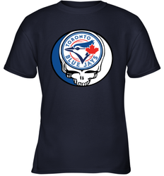 Toronto Blue Jays Grateful Dead Steal Your Face Baseball Youth T-Shirt