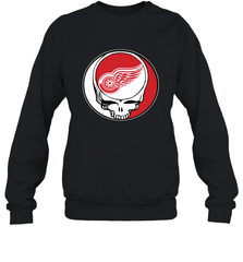 Detroit Red Wings Grateful Dead Steal Your Face Hockey NHL Adult Sweatshirt Adult Sweatshirt - VeigarTee