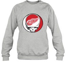 Detroit Red Wings Grateful Dead Steal Your Face Hockey NHL Adult Sweatshirt Adult Sweatshirt - VeigarTee