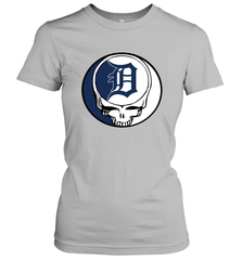 Detroit Tigers Grateful Dead Steal Your Face Baseball Womens T-Shirt Womens T-Shirt - VeigarTee