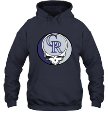 Colorado Rockies Grateful Dead Steal Your Face Baseball Adult Hoodie Sweatshirt Adult Hoodie Sweatshirt - VeigarTee