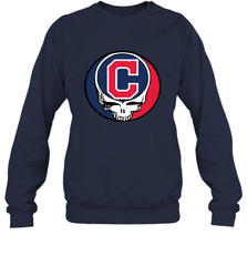 Cleveland Indians Grateful Dead Steal Your Face Baseball Adult Sweatshirt Adult Sweatshirt - VeigarTee