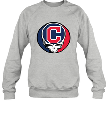 Cleveland Indians Grateful Dead Steal Your Face Baseball Adult Sweatshirt Adult Sweatshirt - VeigarTee