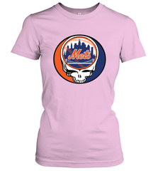 New York Mets Grateful Dead Steal Your Face Baseball Womens T-Shirt Womens T-Shirt - VeigarTee