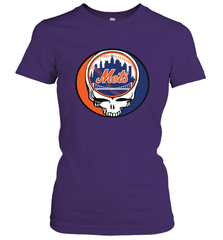 New York Mets Grateful Dead Steal Your Face Baseball Womens T-Shirt Womens T-Shirt - VeigarTee