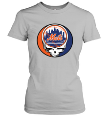 New York Mets Grateful Dead Steal Your Face Baseball Womens T-Shirt Womens T-Shirt - VeigarTee