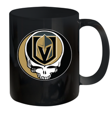 Vegas Golden Knights Grateful Dead Steal Your Face Hockey NHL Ceramic Mug 11oz Ceramic Mug 11oz - VeigarTee