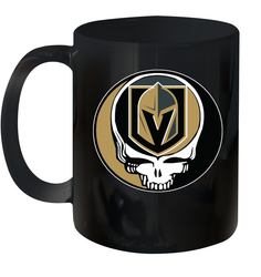 Vegas Golden Knights Grateful Dead Steal Your Face Hockey NHL Ceramic Mug 11oz