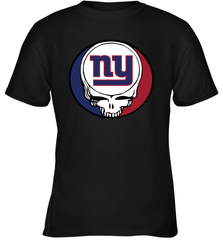 New York Giants Grateful Dead Steal Your Face NFL Football Youth T-Shirt Youth T-Shirt - VeigarTee