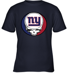 New York Giants Grateful Dead Steal Your Face NFL Football Youth T-Shirt Youth T-Shirt - VeigarTee