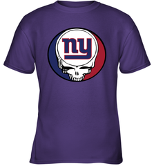 New York Giants Grateful Dead Steal Your Face NFL Football Youth T-Shirt Youth T-Shirt - VeigarTee