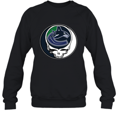 Vancouver Canucks Grateful Dead Steal Your Face Hockey NHL Adult Sweatshirt