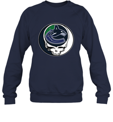 Vancouver Canucks Grateful Dead Steal Your Face Hockey NHL Adult Sweatshirt