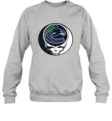 Vancouver Canucks Grateful Dead Steal Your Face Hockey NHL Adult Sweatshirt Adult Sweatshirt - VeigarTee