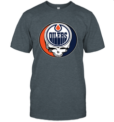 Edmonton Oilers Grateful Dead Steal Your Face Hockey NHL Mens T-Shirt Mens T-Shirt - VeigarTee