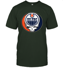 Edmonton Oilers Grateful Dead Steal Your Face Hockey NHL Mens T-Shirt Mens T-Shirt - VeigarTee