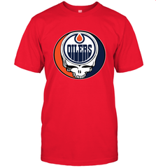 Edmonton Oilers Grateful Dead Steal Your Face Hockey NHL Mens T-Shirt Mens T-Shirt - VeigarTee