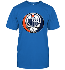 Edmonton Oilers Grateful Dead Steal Your Face Hockey NHL Mens T-Shirt Mens T-Shirt - VeigarTee