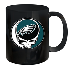 Philadelphia Eagles Grateful Dead Steal Your Face NFL Football Ceramic Mug 11oz Ceramic Mug 11oz - VeigarTee