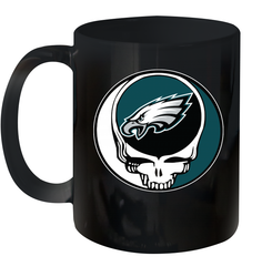 Philadelphia Eagles Grateful Dead Steal Your Face NFL Football Ceramic Mug 11oz