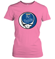 Kansas City Royals Grateful Dead Steal Your Face Baseball Womens T-Shirt Womens T-Shirt - VeigarTee
