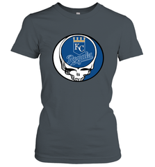 Kansas City Royals Grateful Dead Steal Your Face Baseball Womens T-Shirt Womens T-Shirt - VeigarTee